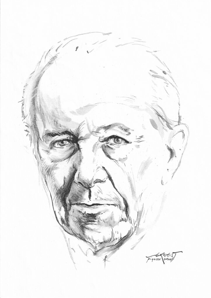 Portrait par Ernest PIGNON
